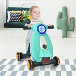 Multifunctional Baby Walker With Light & Music, Fun & Learning Toy – Green