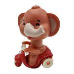 Elephant Cartoon Toy Press and Go(Random Color 1 Piece Will Be Sent)