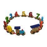 Wooden Numbering Toy Train